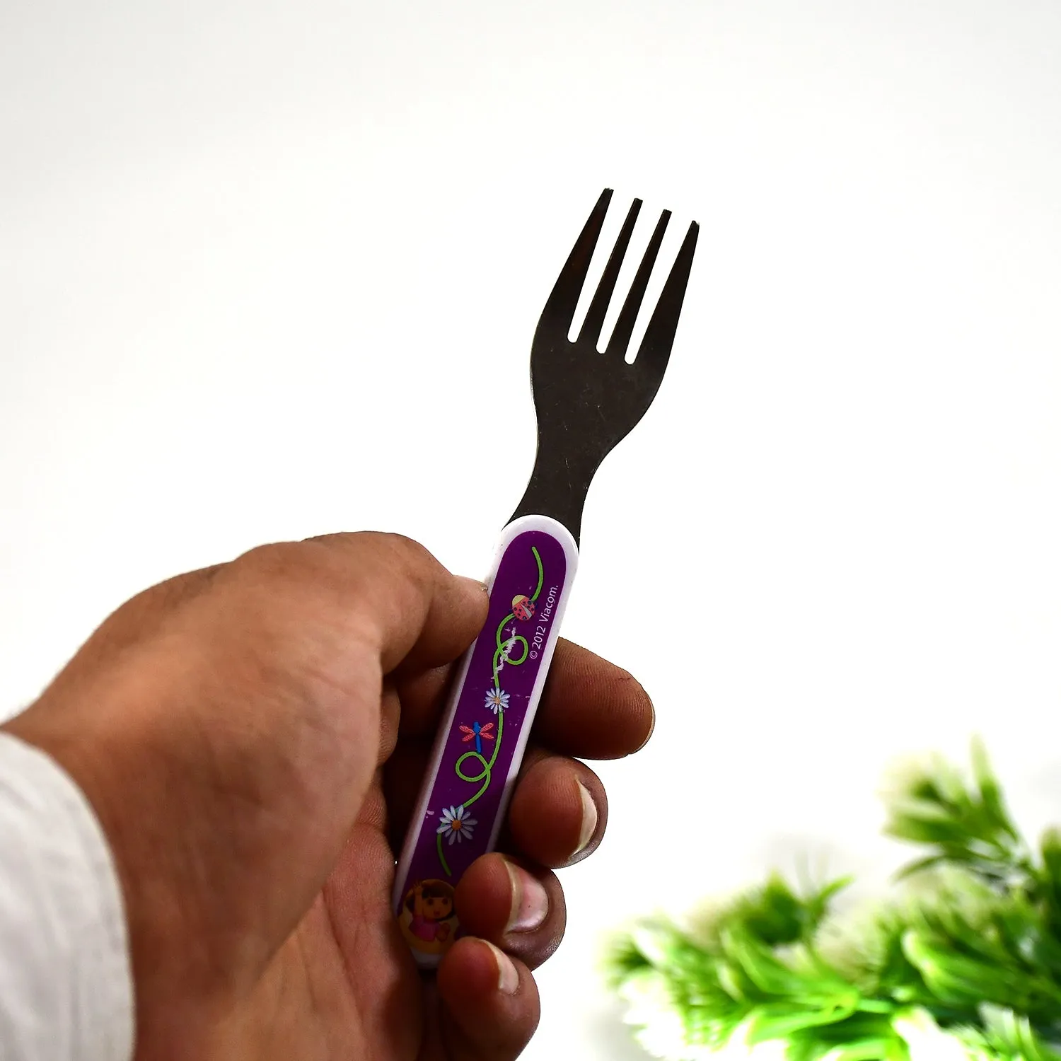 2700 STAINLESS STEEL FORKS WITH COMFORTABLE GRIP DINING FORK