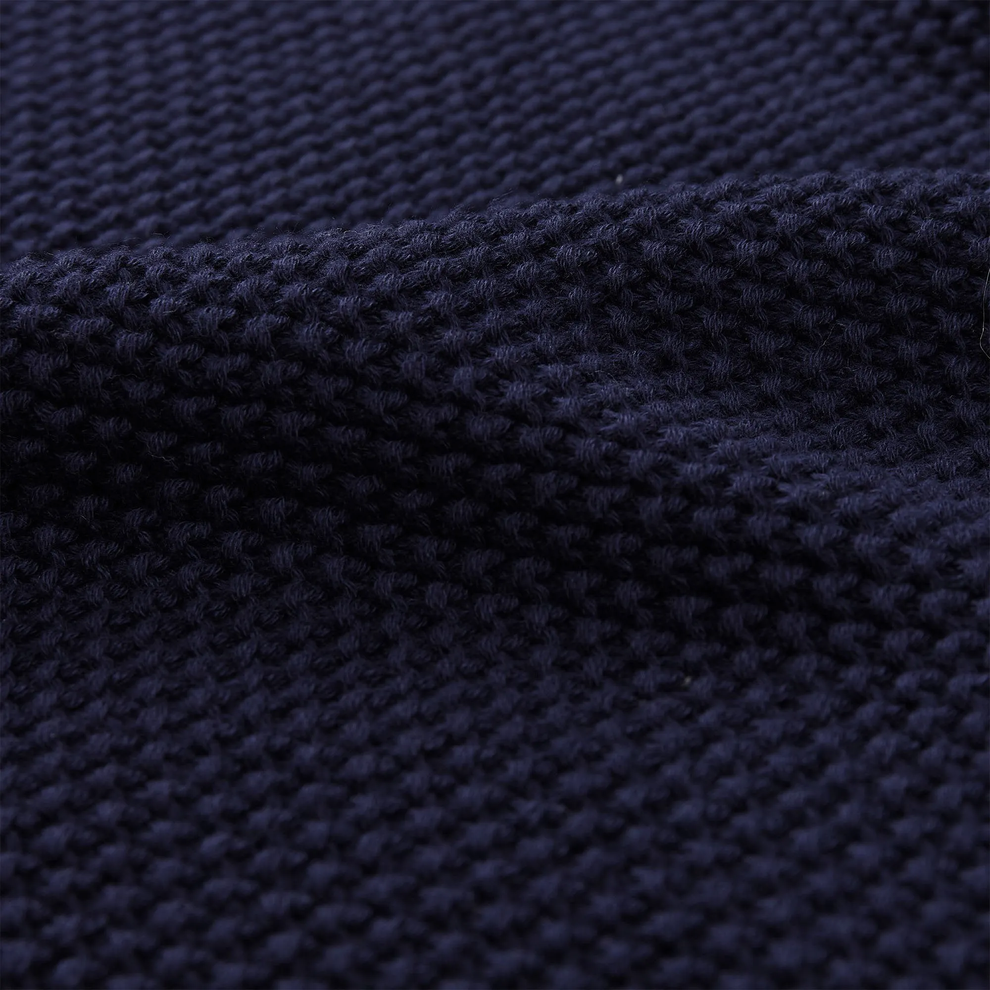 Antua Cotton Scarf [Dark blue]