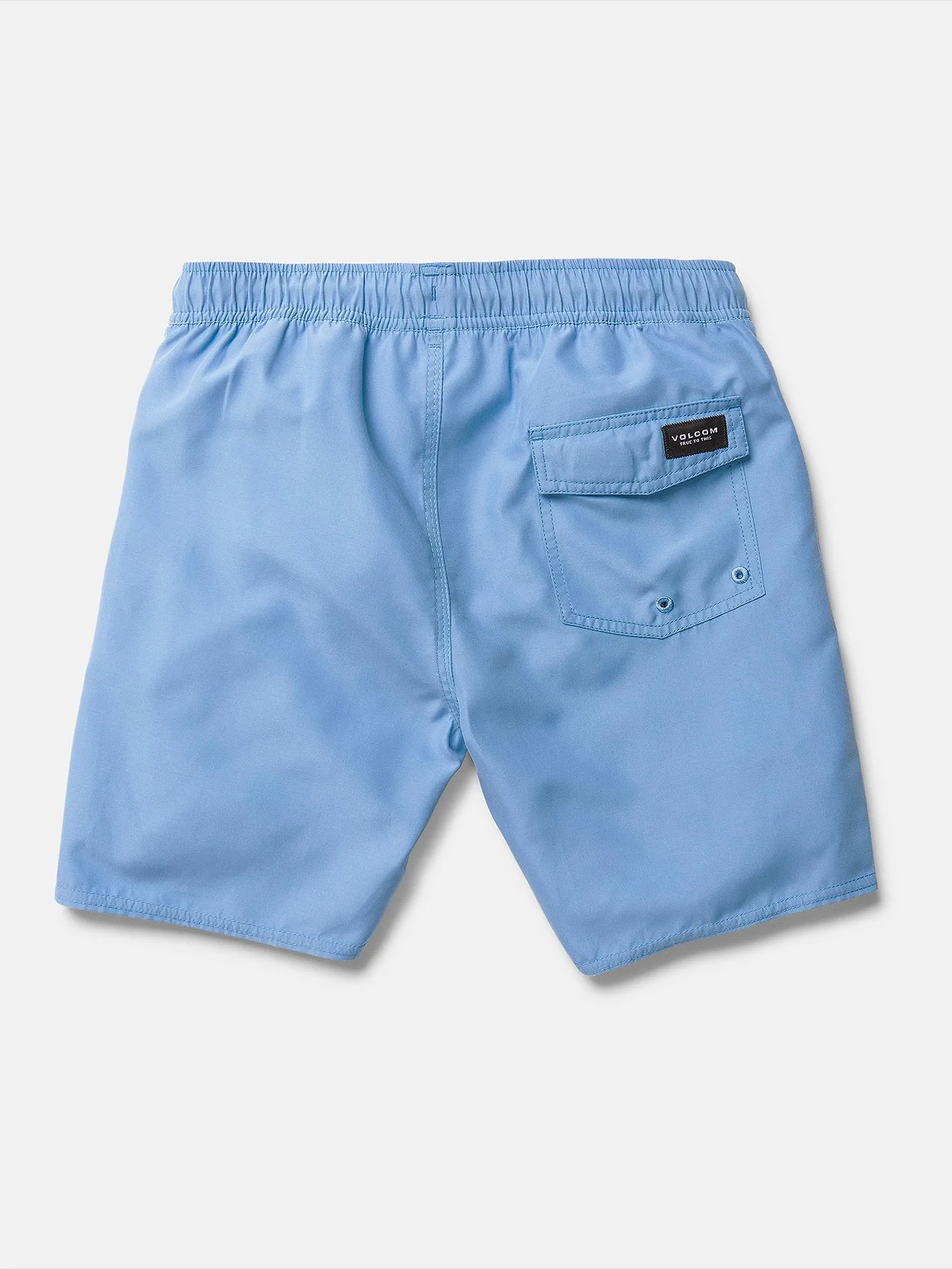 Big Boys Lido Solid Trunks - Blue Bird