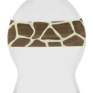 Giraffe Animal Print Spandex Chair Band