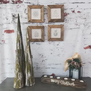 Holiday Minis | Farmhouse Style | Set of 4