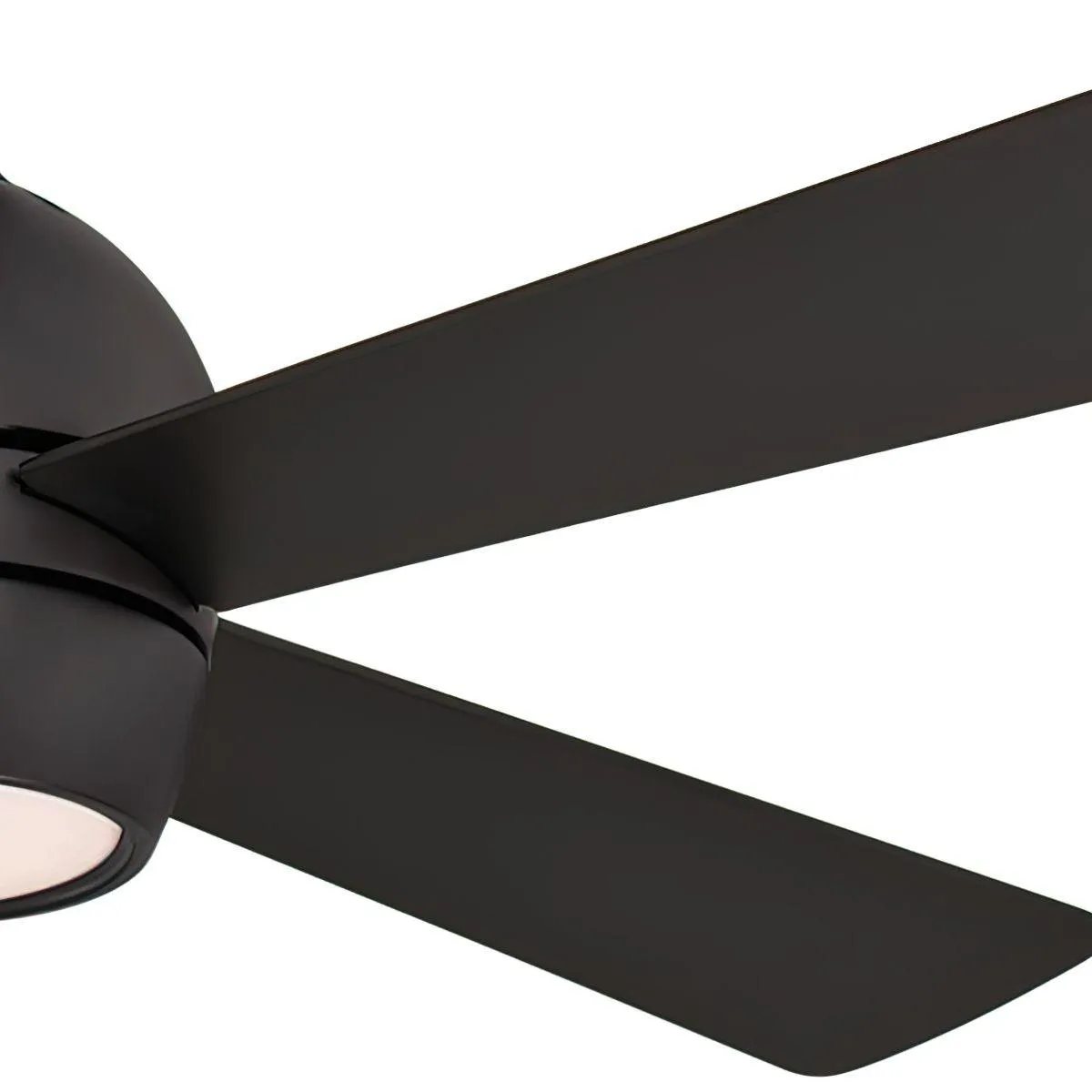 Kwad 44 Inch Black Modern LED Ceiling Fan with Remote