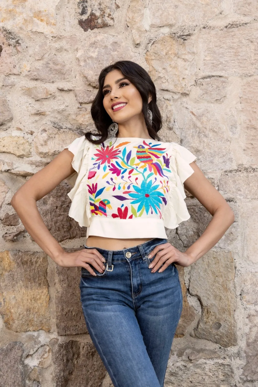 Layla Otomi Crop Top