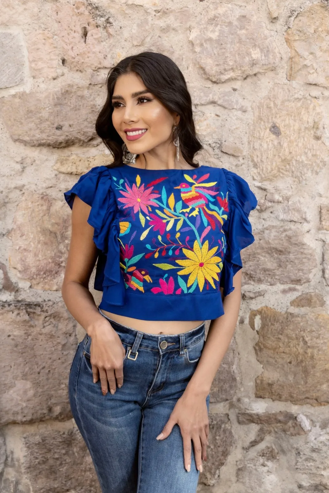 Layla Otomi Crop Top