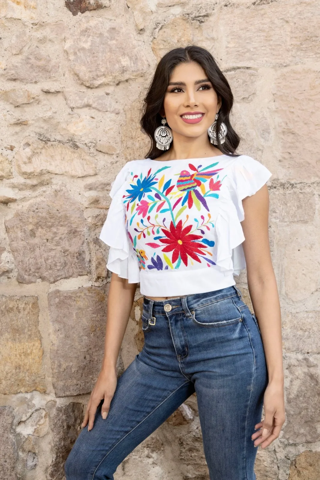 Layla Otomi Crop Top