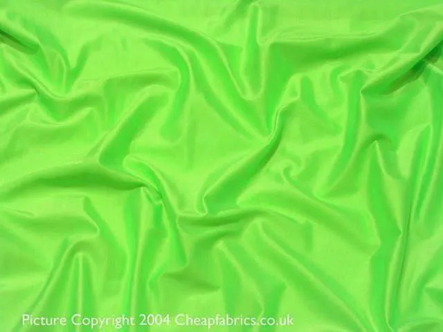 Lime Lycra - 0.77 Metre Remnant