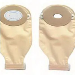 Nu-Flex 1-Piece Adult Drainable Pouch Cut-to-Fit Convex 1-3/16" x 2-1/4" Oval