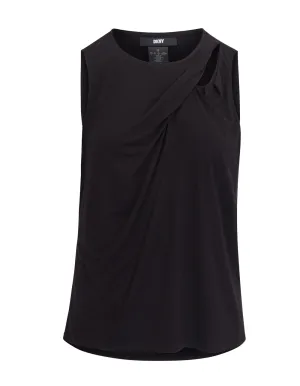 Rayon Spandex Jersey Twist Top