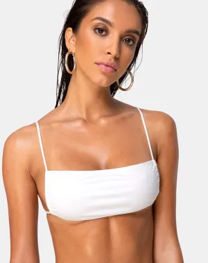 Reema Bikini Top in Ivory